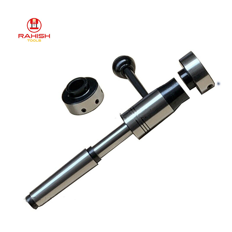 Lathe Tailstock Floating Type Die Holder Set 2MT Shank Inch Imperial Size MT2