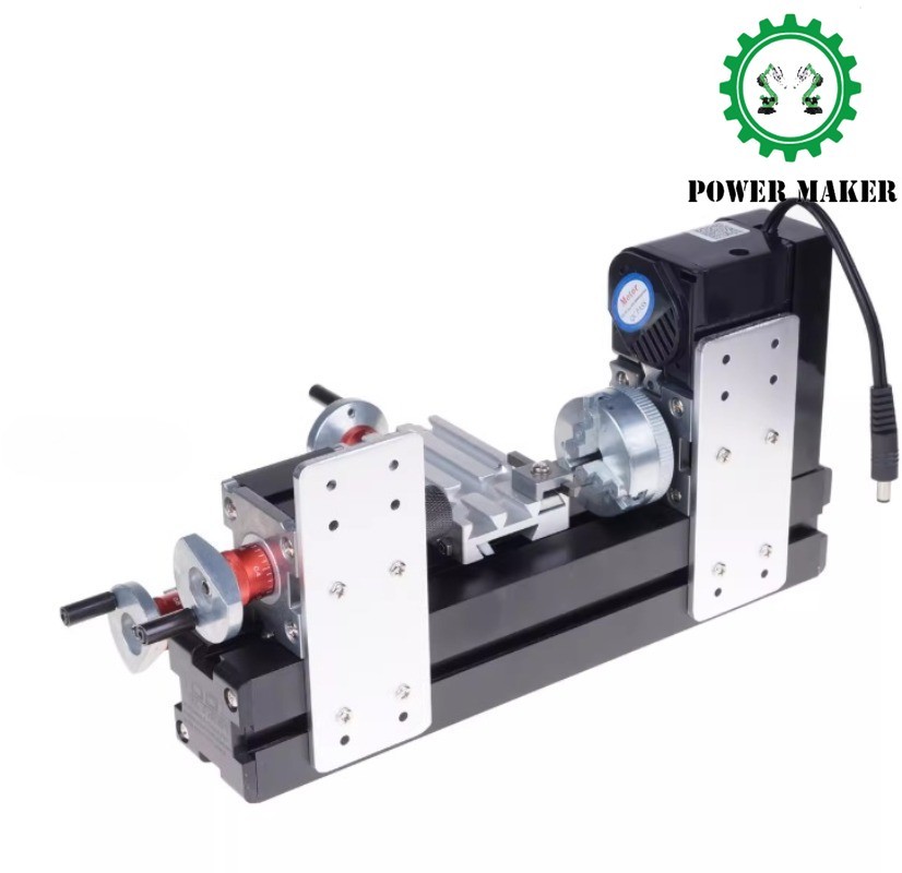 24W 60W Mini Metal Woodworking Lathe Model