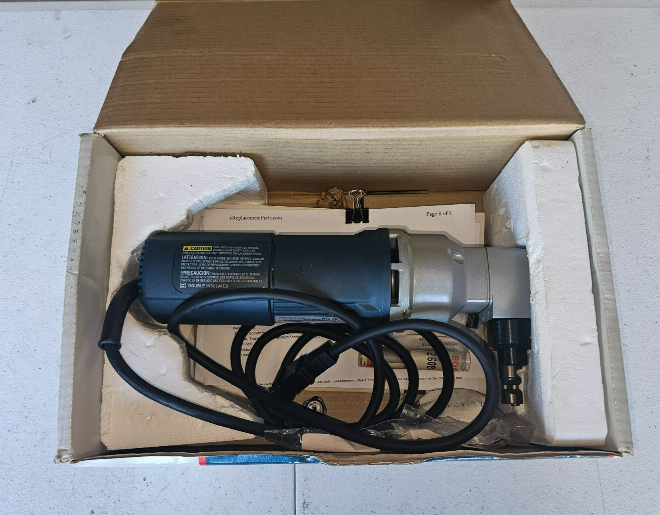 1530 Bosch 14 SWG Corded 115V Nibbler 0 60 1 530 134