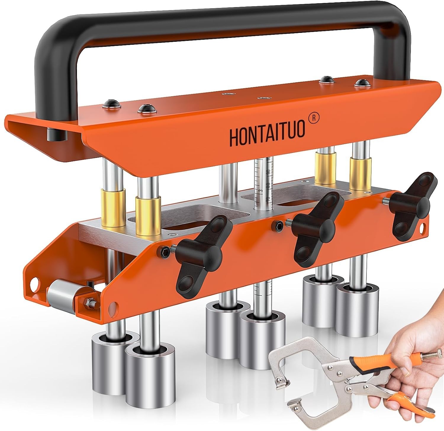 Heavy-Duty Metal Bender with Accurate Depth Gauge – 29 to 22 Gauge Compatibility