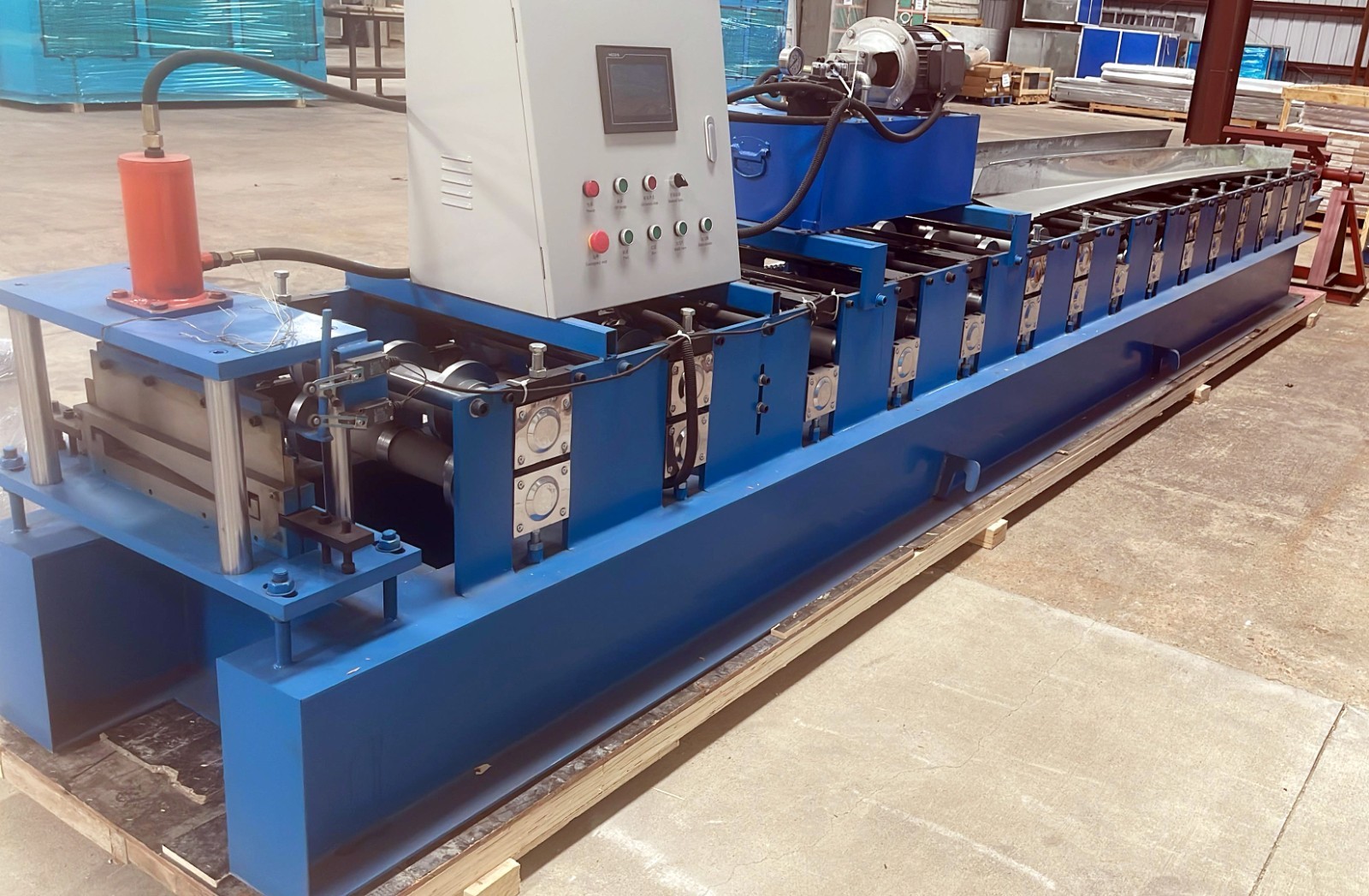 Roll Forming Machine 15″ wide Panel / 18 Ga