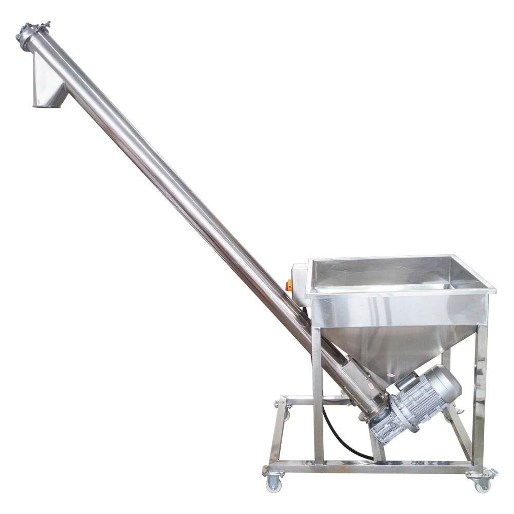 Screw Conveyor Automatic Feeding Machine Granules Screw Feeder 110v 3m³/h