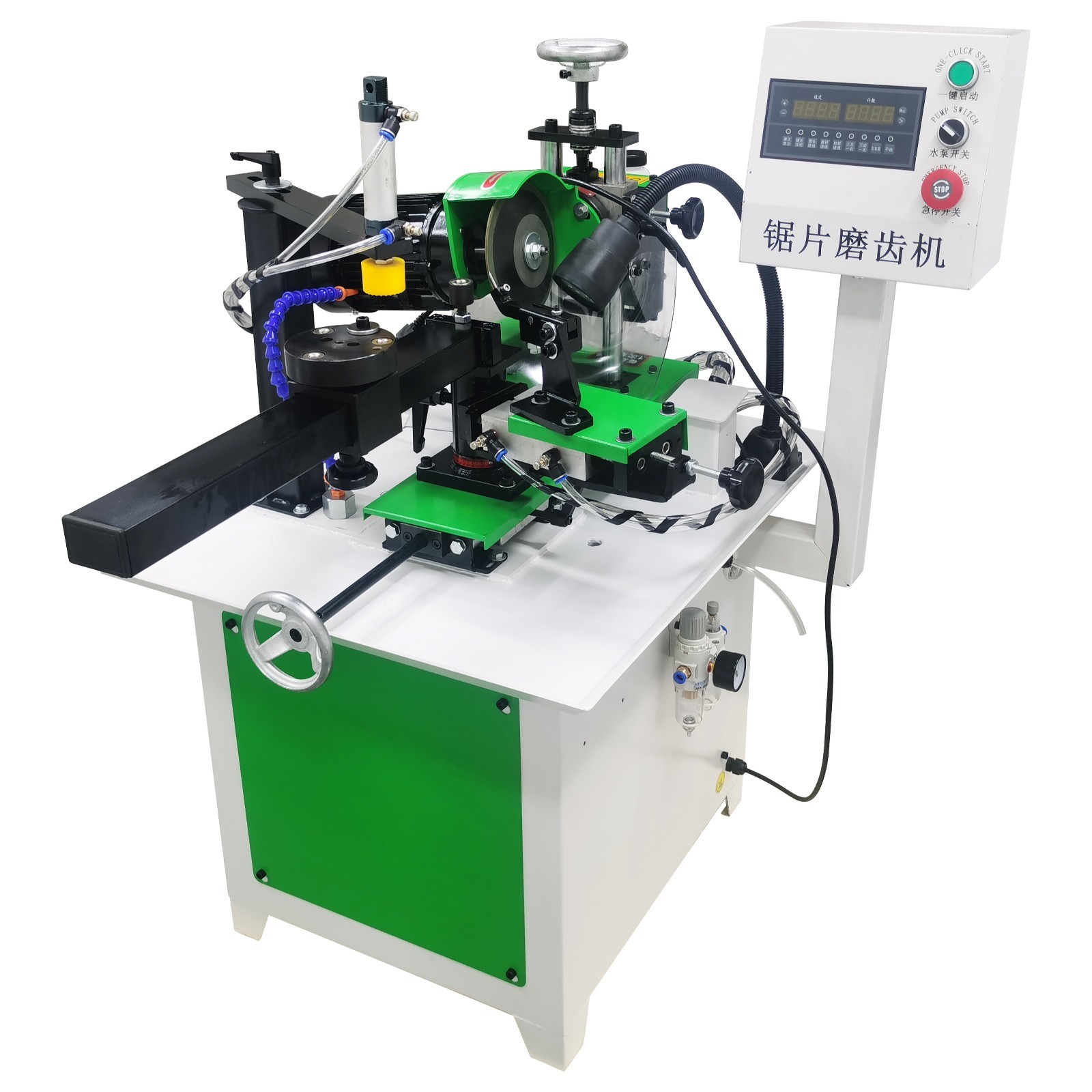 Automatic Rotating Saw Blade Grinding Machine CNC Gear Generating Grinder 220V