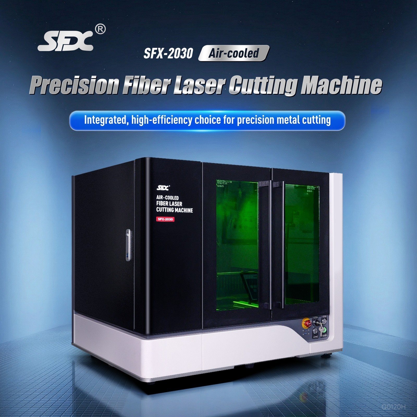 SFX 1200W Laser Cutter Air-cooled Precision Fiber Laser Cutter For Metal Cutting