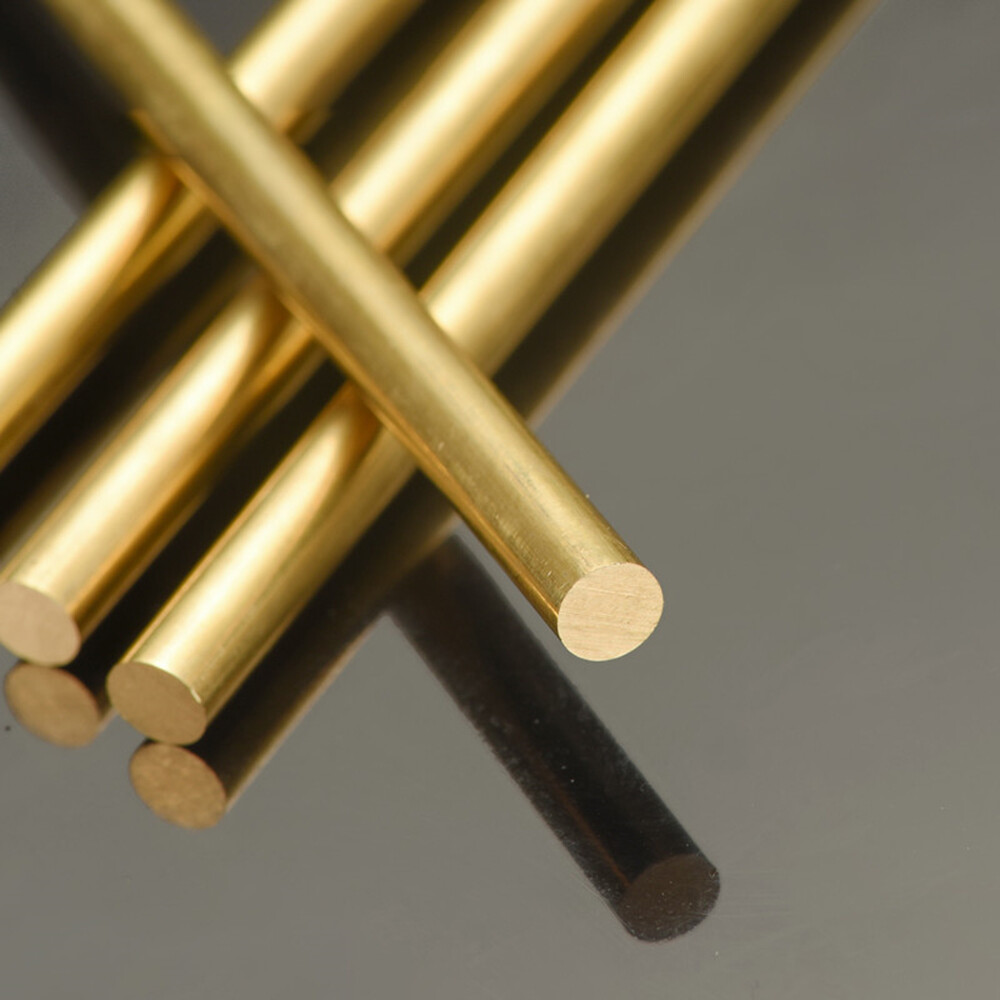 H62 Brass Round Metal Rod Φ0.8/1/1.2/1.3/1.5/1.6/1.8/2/2.2/2.3/2.4/2.5/2.6-40mm