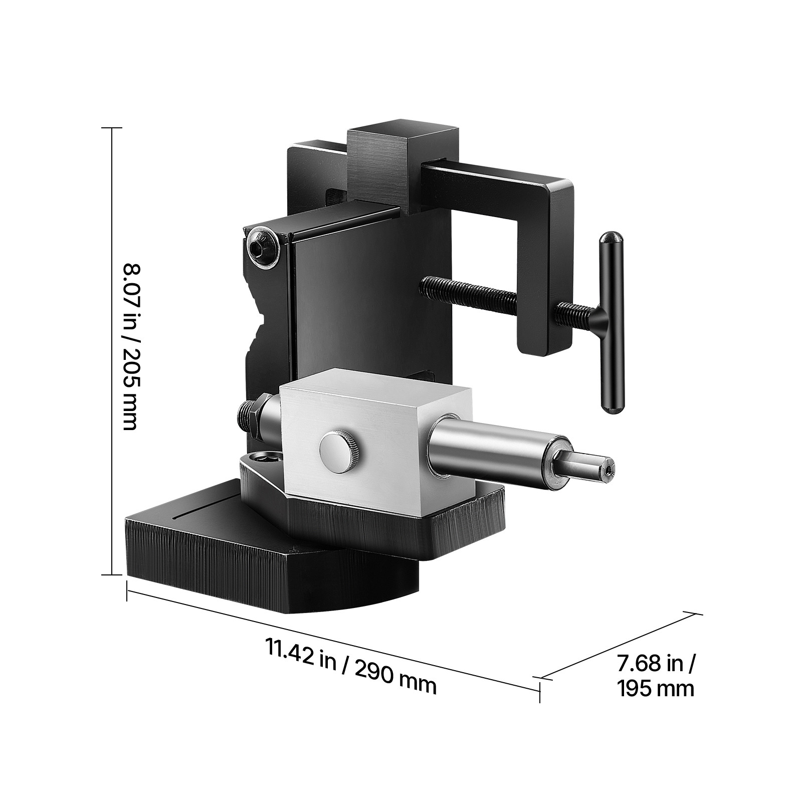 Pipe Tube Notcher 1/2 to 3-inch Tubing Notcher w/ 0-50° Adjustable Angle