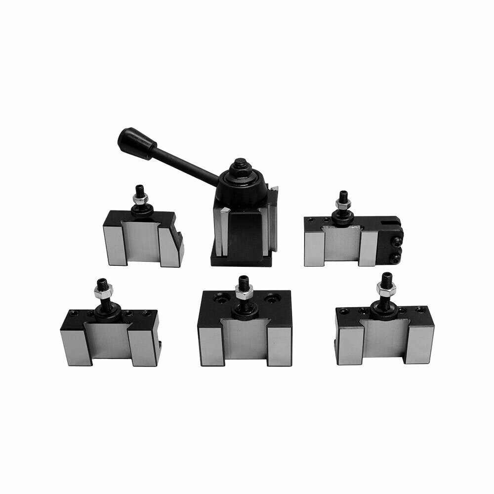 Up To 8″ OXA Wedge Type Quick Change Tool Post Set CNC #000