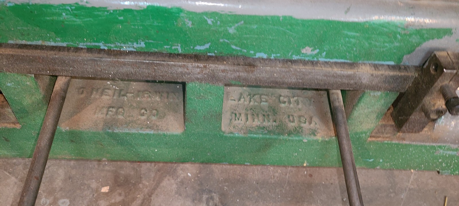 sheet metal brake hand powered 12 ” oniel irwin