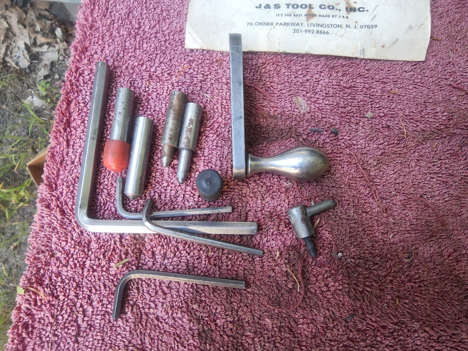 J&S Tool Co. F-50 Fluidmotion Radii & Angle Wheel Dresser Case Diamond