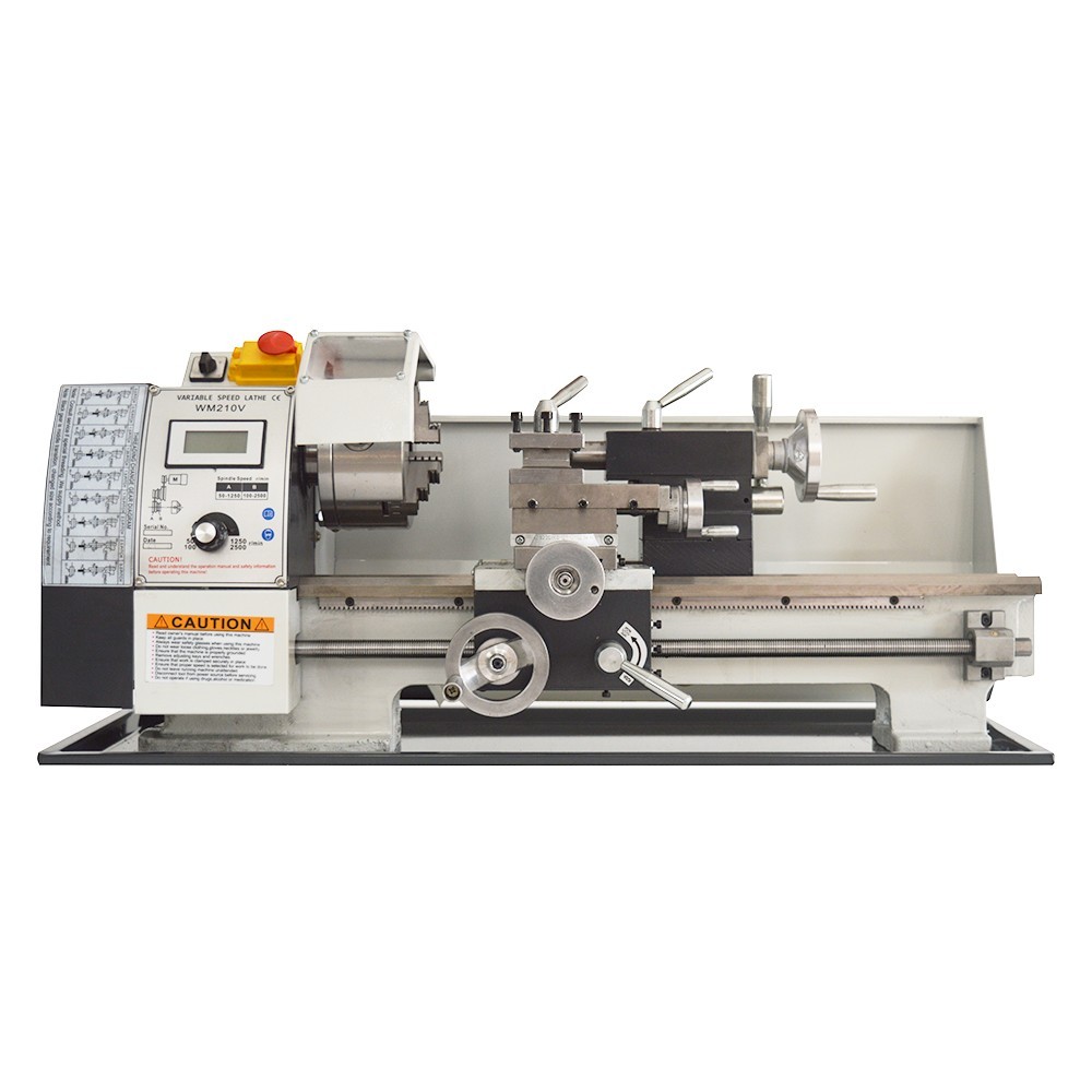 110V WM210V Metric Thread Lathe Precision Metal Brushless Motor Lathe 8″*16″
