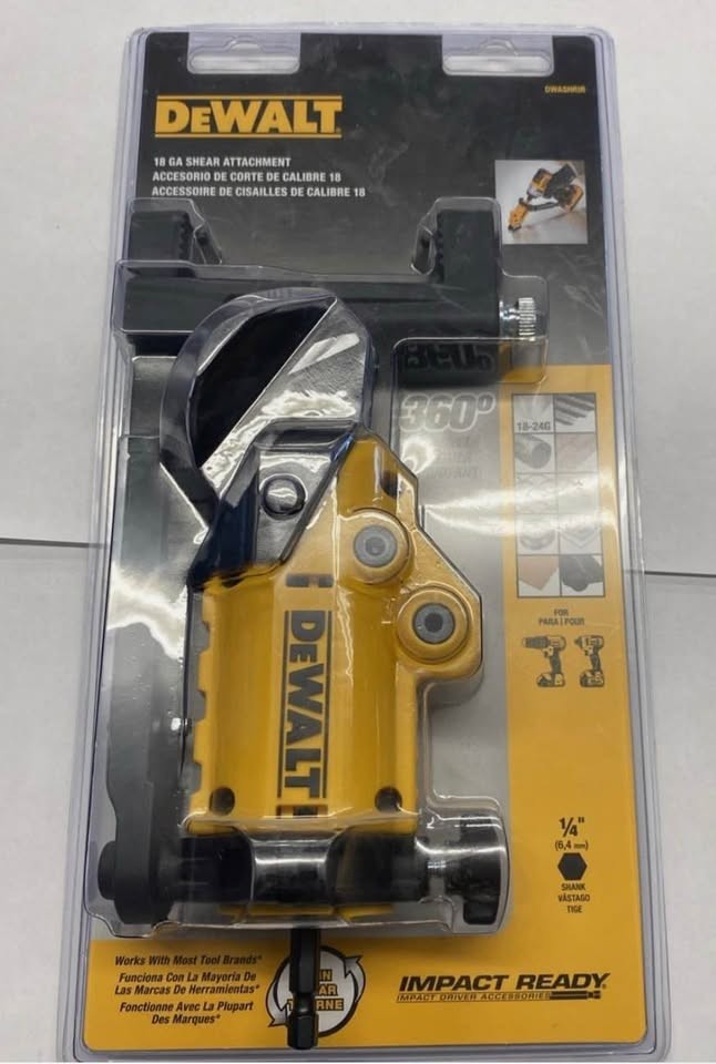 DEWALT DWASHRIR18 GA Shear Attachment