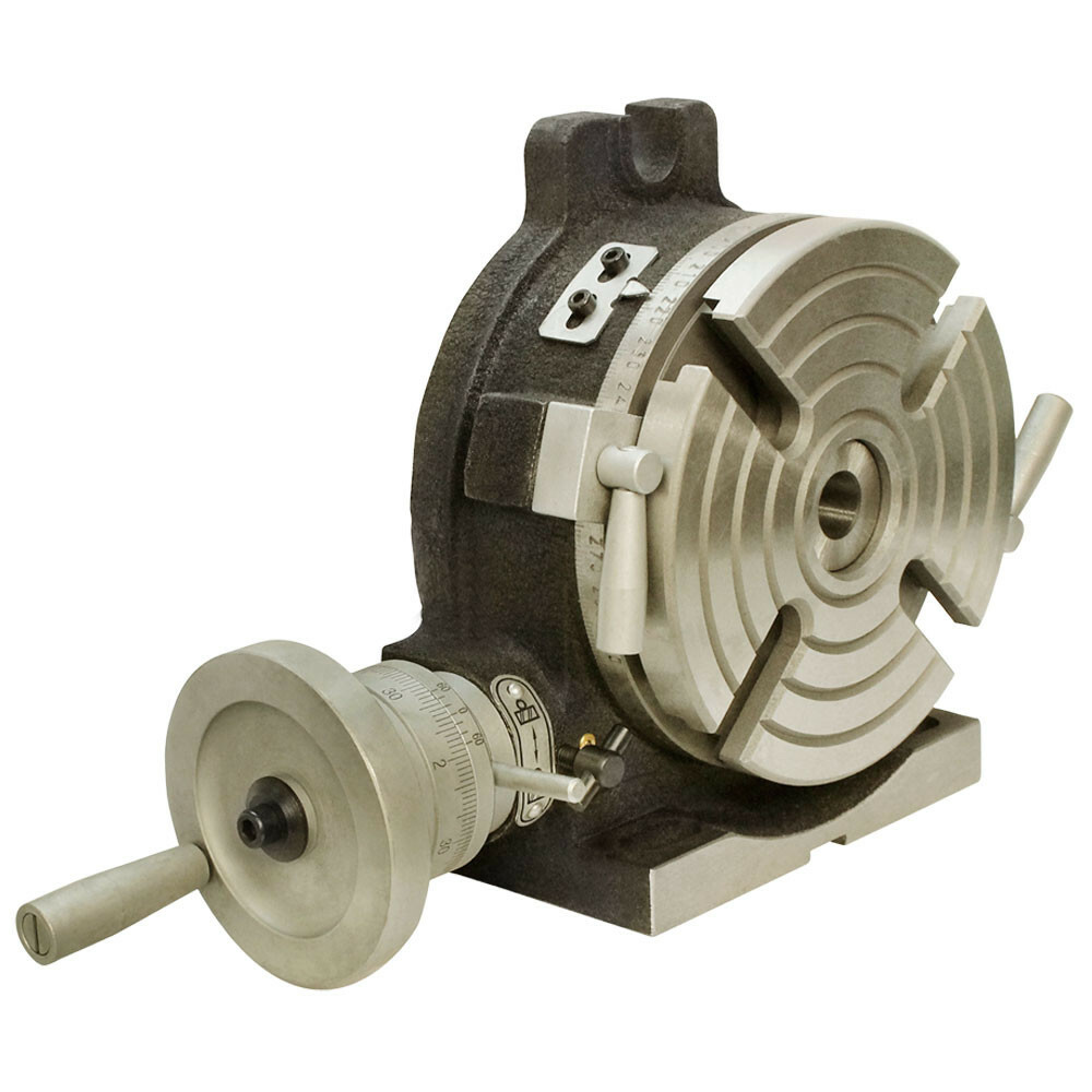 6″ PRECISION QUALITY HV ROTARY TABLE HORIZONTAL VERTICAL Milling Drilling