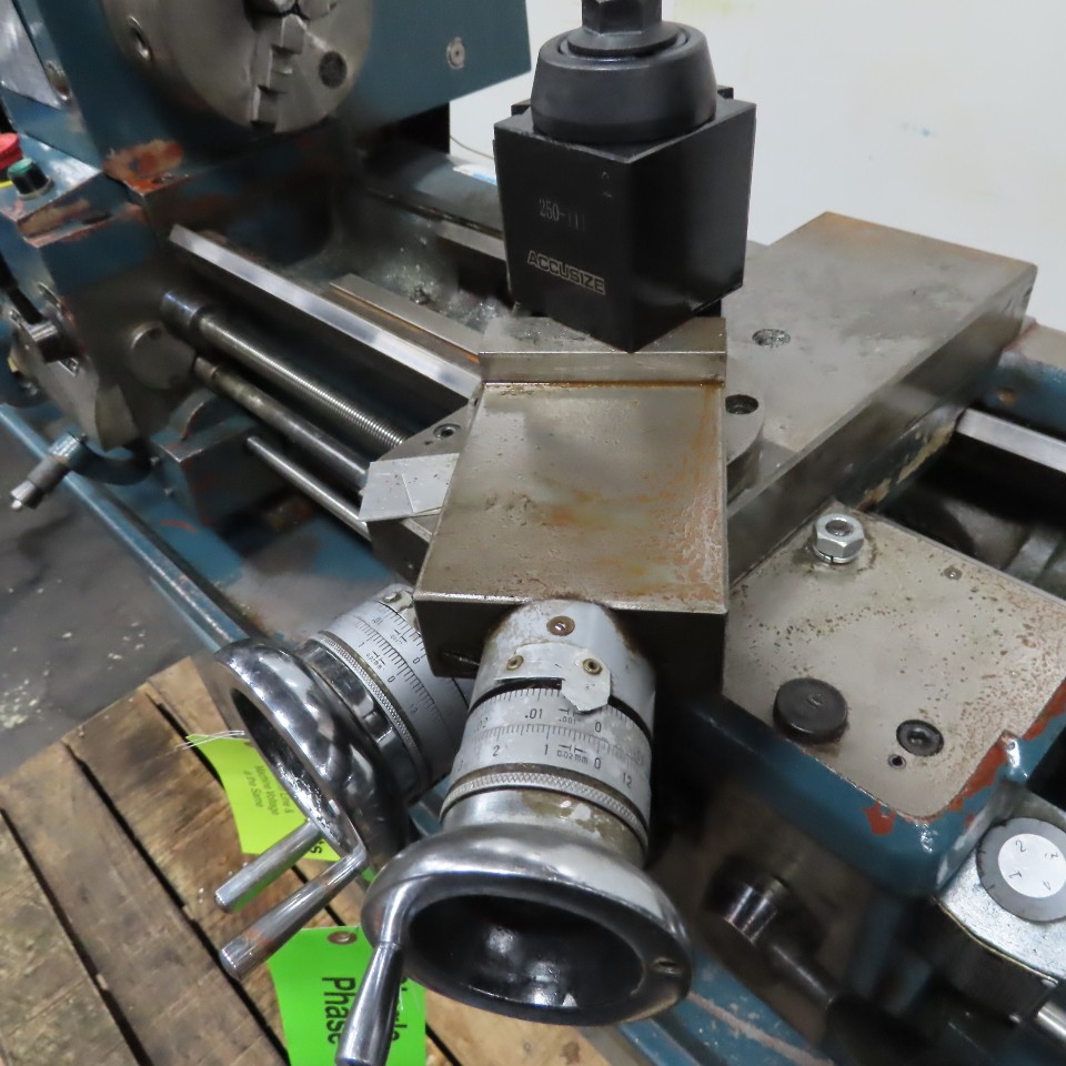 Enco 110-2034 12″ x 36″ Gap Bed Bench Engine Lathe 1-1/2Hp 110/120-230V 1Ph