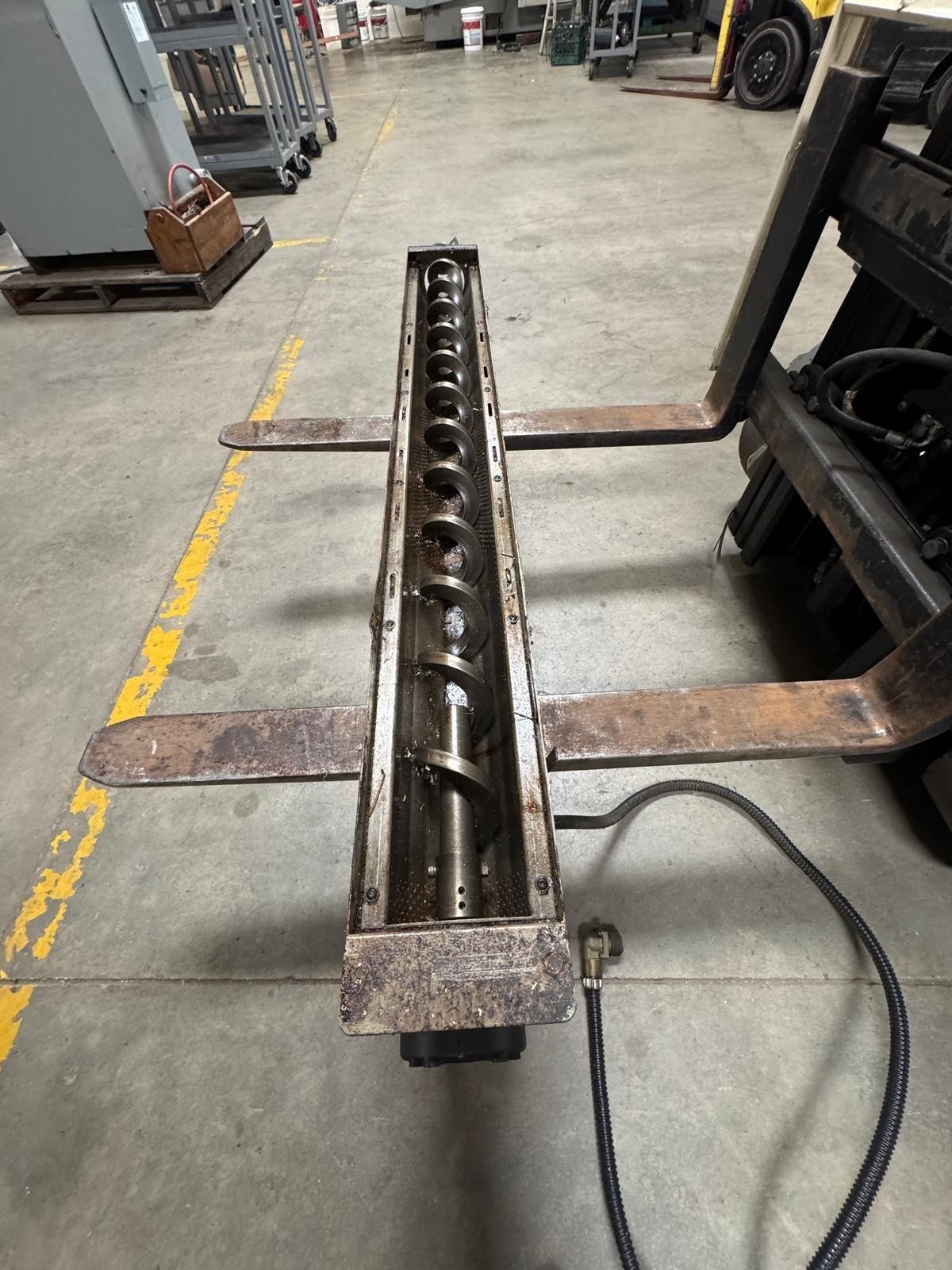 Haas CNC HS-1 Chip Auger 6 Ft Long