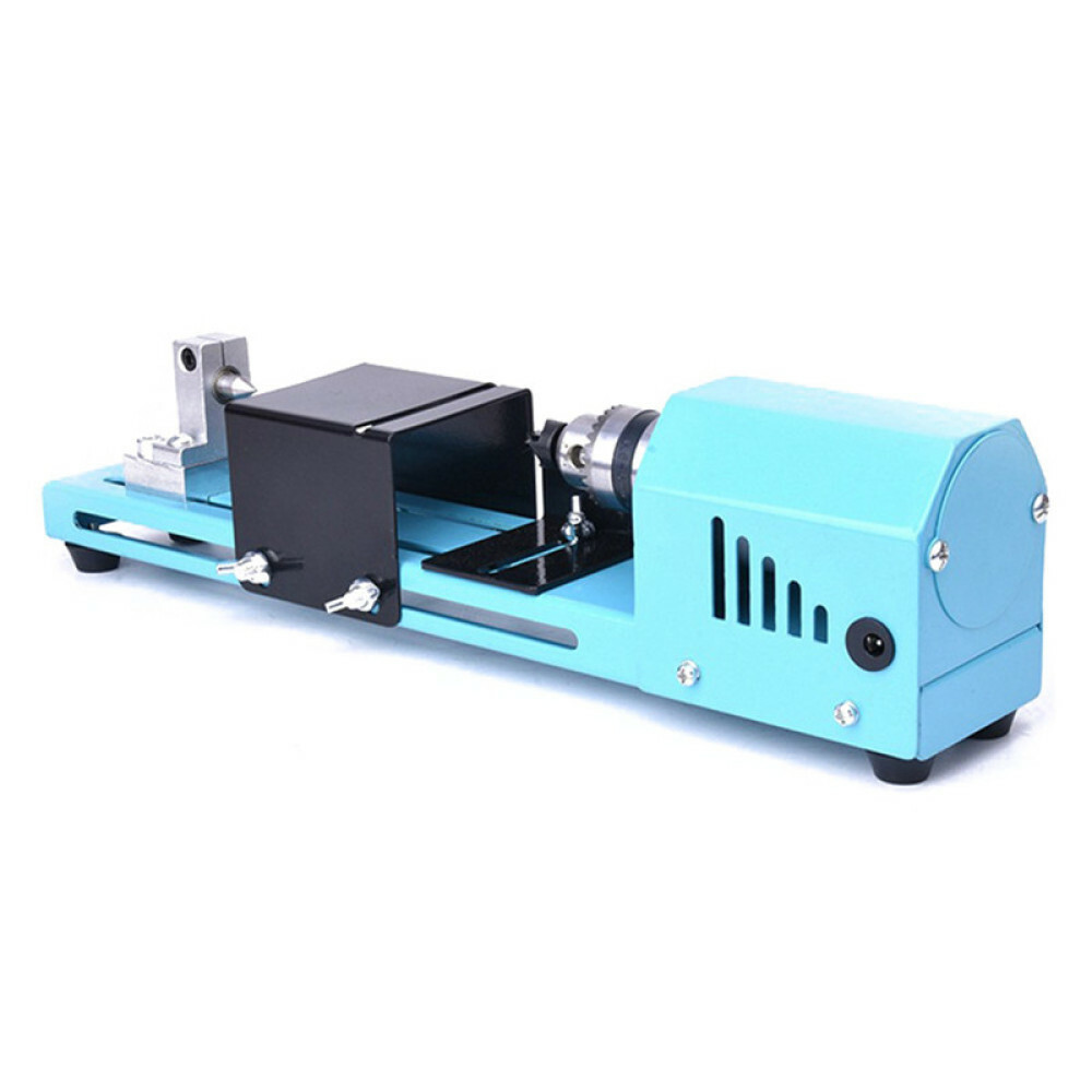 150W 12V/24V DIY Mini Lathe Beads Machine Grinding Woodworking Drill Craft Tool