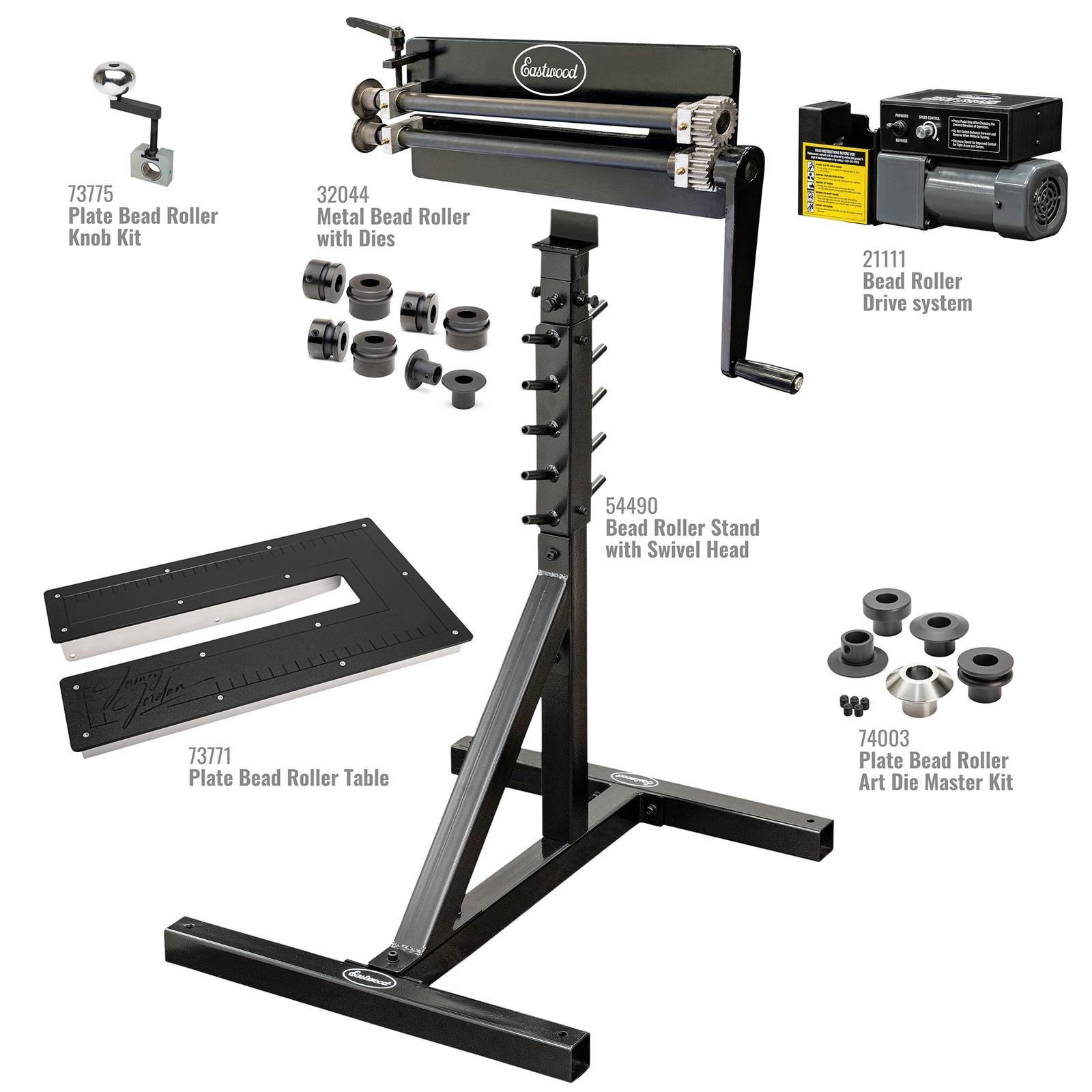 Jamey Jordan Signature Series 19 Inch Plate Bead Roller Metal Fabrication Kit