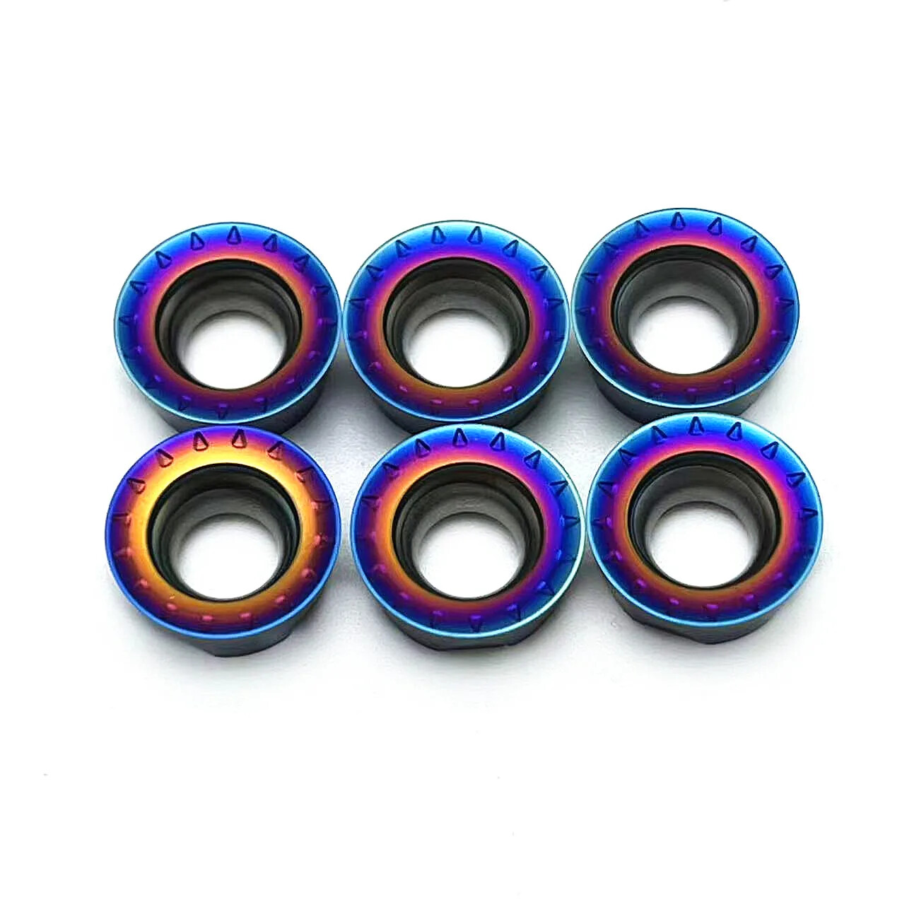 Nano blue Carbide Insert RPMT1204 RPMT10T3 CNC Machine Indexable Milling Blade