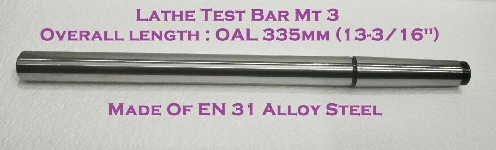 MT3 LATHE ALIGNMENT TEST BAR 5x HSS Cut Off Blade 3/32″ x 1/2″ x 4″