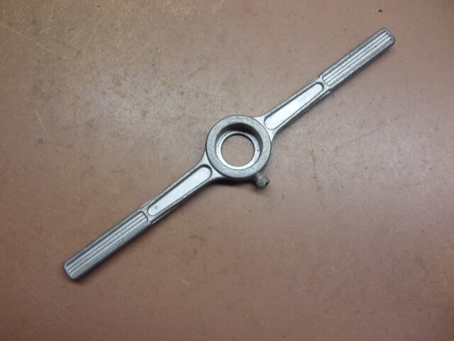 Vintage Unbranded Machinist 1″ Die Handle 9″ Long 4.2 Oz. Clean Old User LQQK!