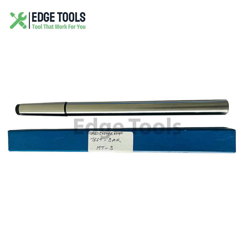 MT3 Lathe Alignment Test Bar Shank Size 3MT Wooden Box EDGE TOOLS USA