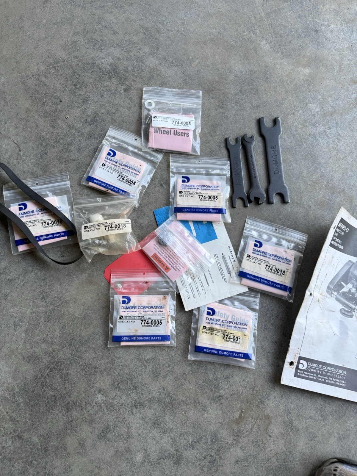 Dumore #57-031 Tool Post Grinder