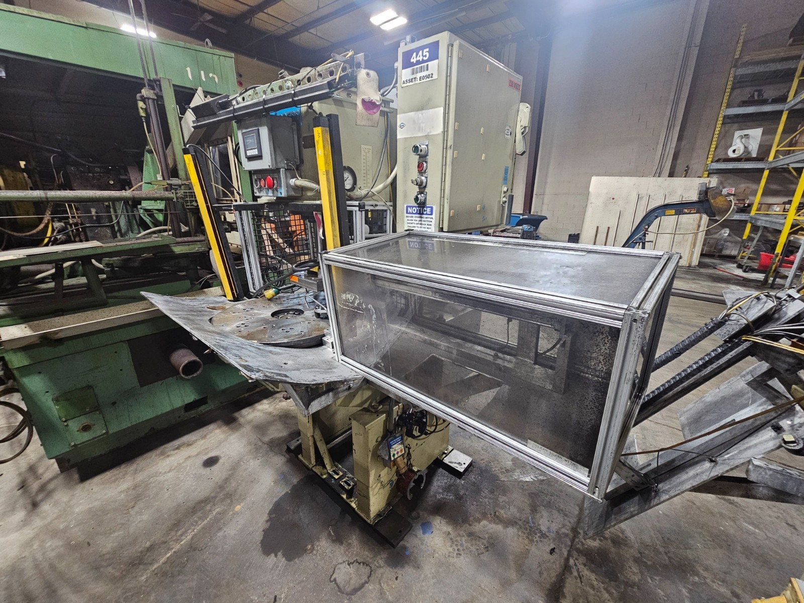 Multipress Incorporated Model I106R – 8 Ton Hydraulic Rotary Multipress, 230V