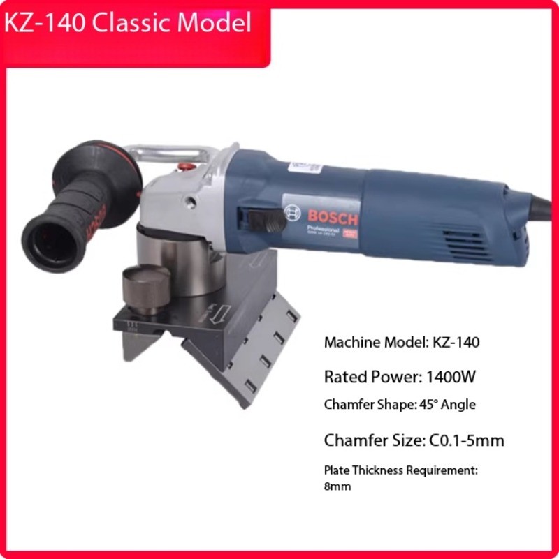 Portable Electric Chamfering Machine 1400W Chamfering Device Deburring