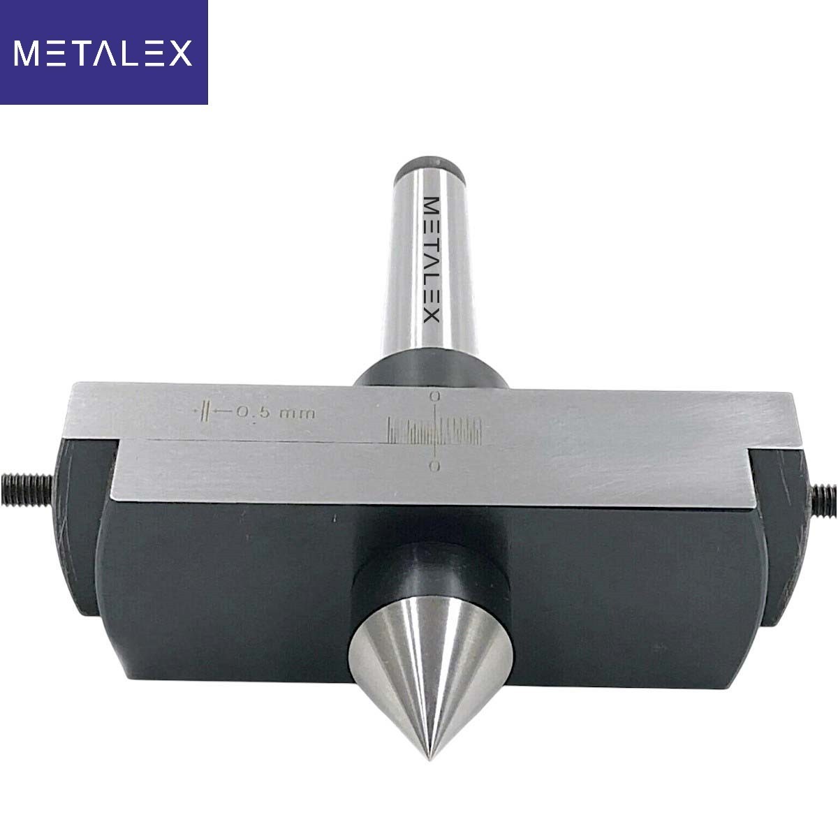 MT2 Lathe Tailstock Taper Turning Attachment In 2MT Shank Turning Metal USA