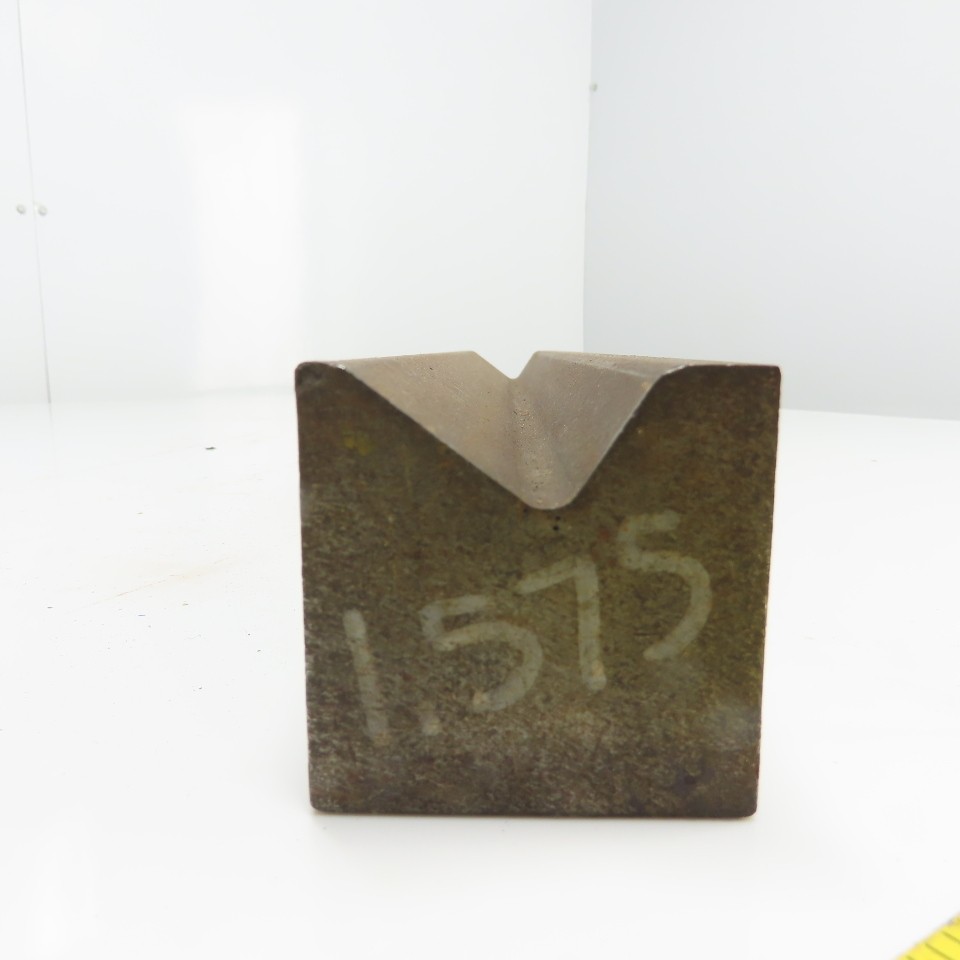 17″ V-Forming Press Brake Angle Die Block 2-3/8″x 2-3/8″ 13/64″ Radius 90°