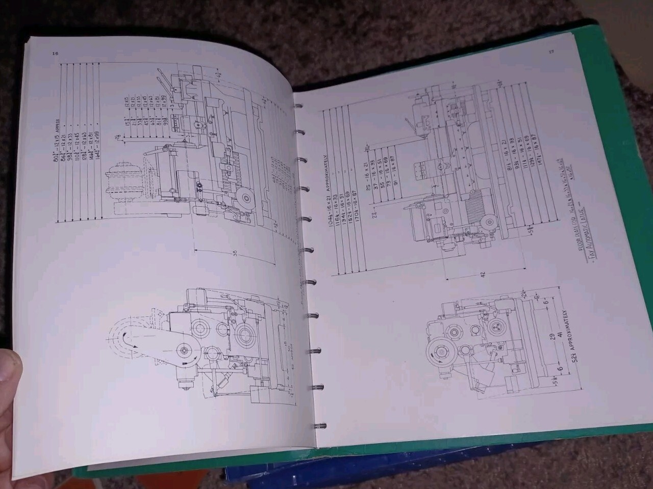 Jones & Lamson FAY Automatic Lathes Operating Instructions Manual ORIGINAL BOOK!