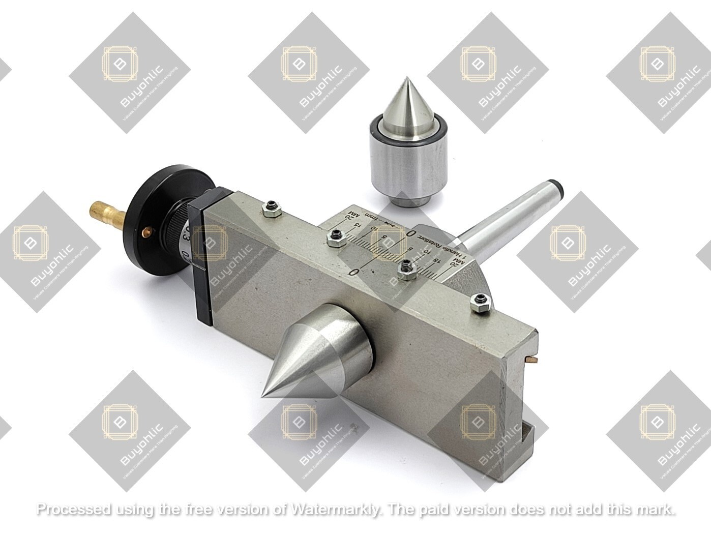 Taper Turning Attachment for Lathe Tailstock with Live & Dead Center Options