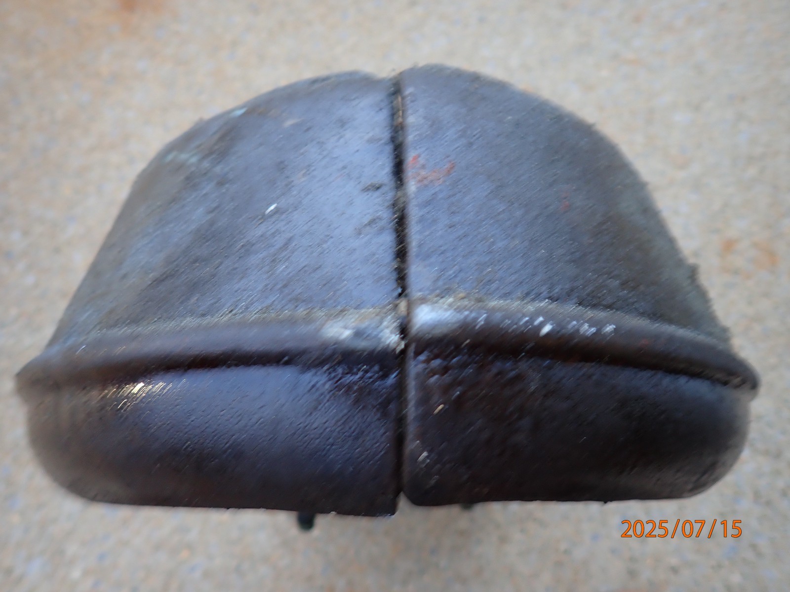 LOT L: VINTAGE EARLY WALKER TURNER 20″ DRILL PRESS CAST IRON BELT COVER ASSEMBLY