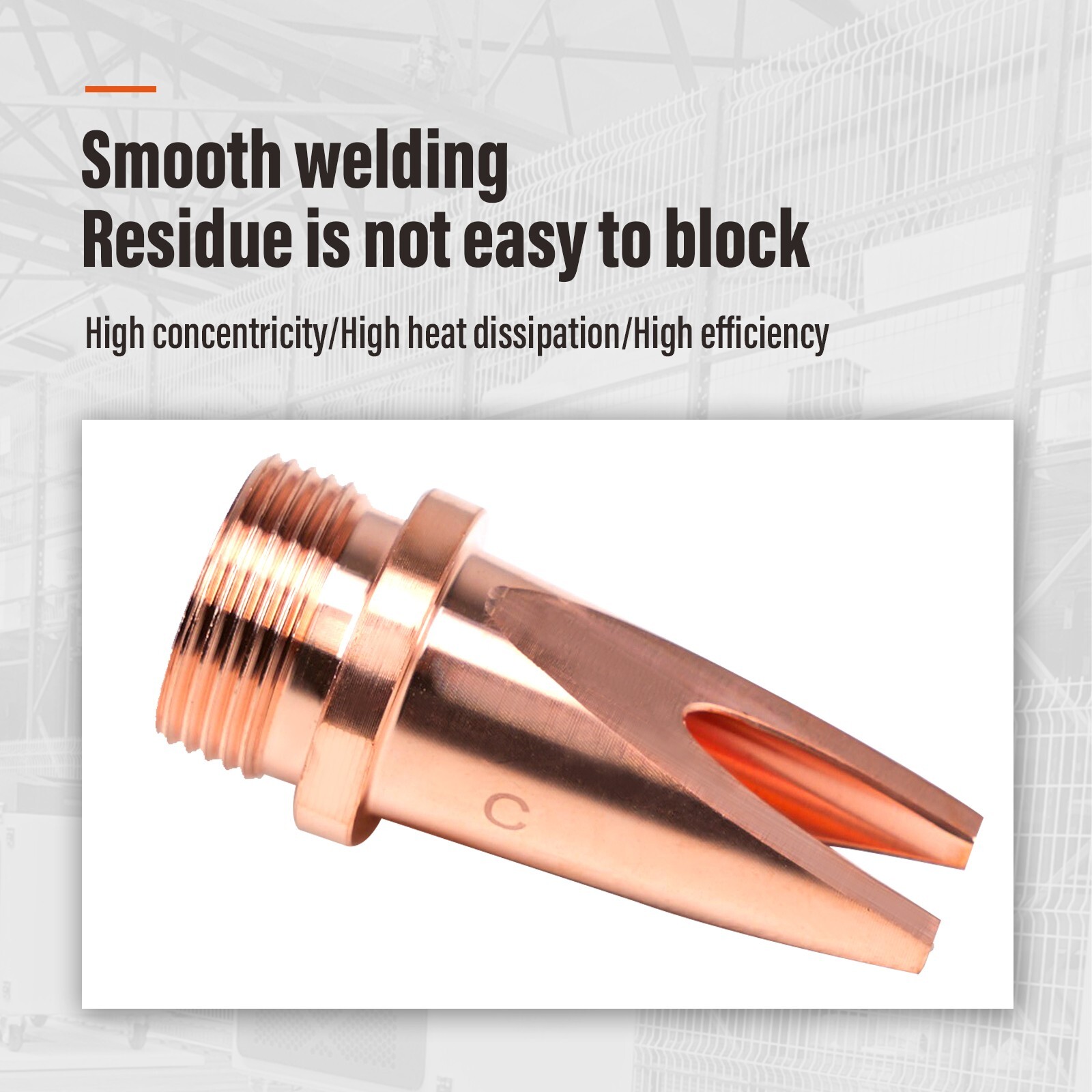 5Pcs Cutting Nozzle Cutter Tips of Laser Welding Machine Fiber Laser Welder
