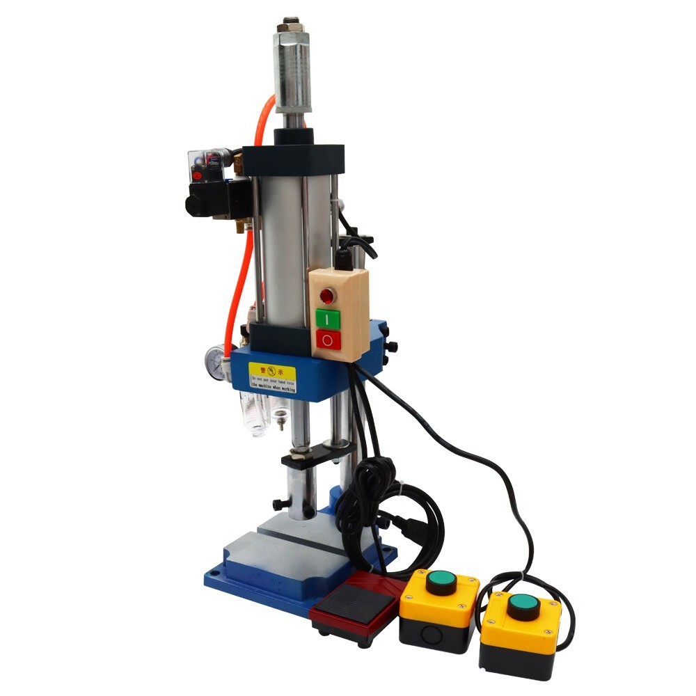 440lb/200kg Pneumatic Punch Machine for Metal Hole 2″-4″ Stroke Press Equipment
