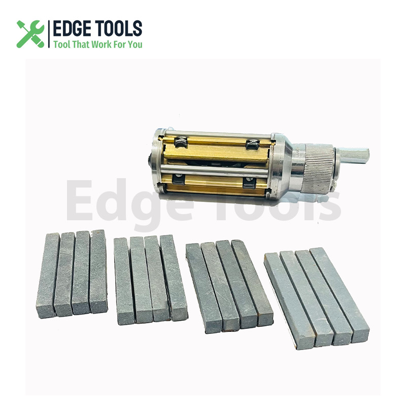 New Cylinder Engine Hone Kit 2 1/2″ to 5 1/2″ Honing Machine + 4 Grit Stones USA
