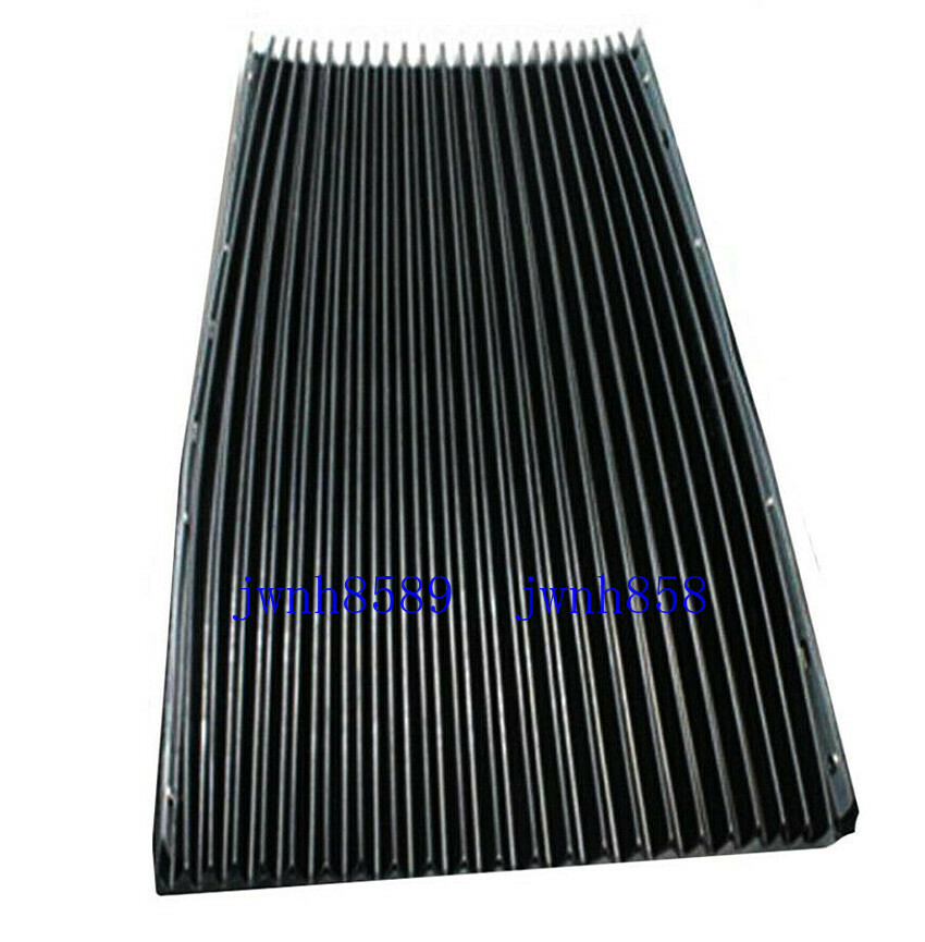 Milling Machine CNC Part Accordion Type & Retractable Way Black Rubber Cover New