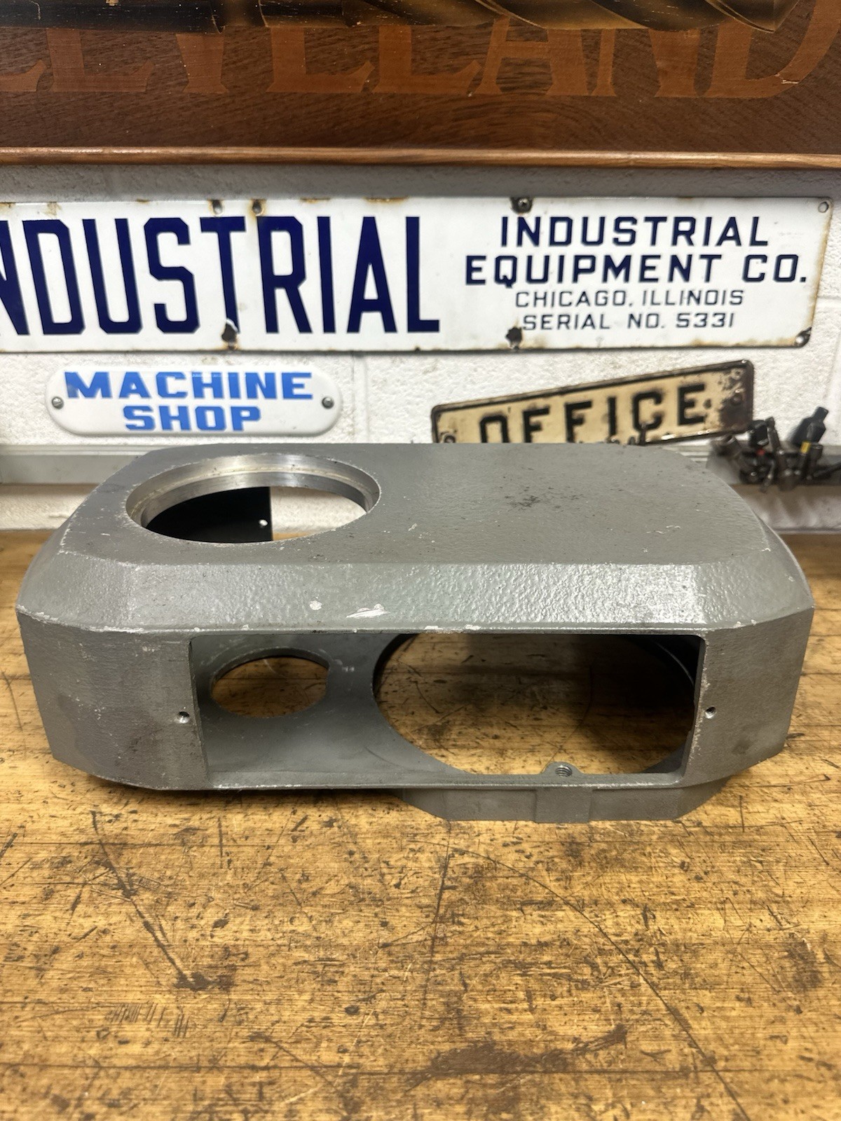 Rockwell 21-100 Milling Machine Headstock Belt Cover Guard