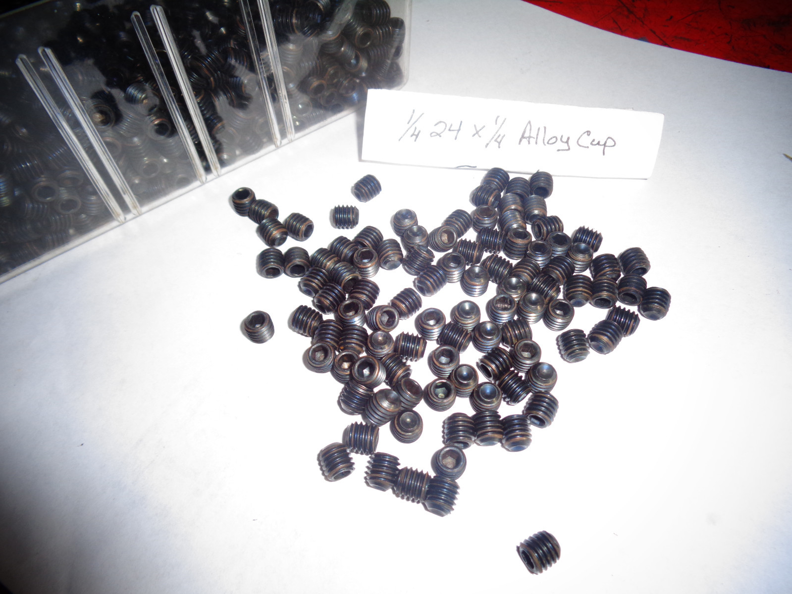 DAVENPORT 1/4-24 X 1/4 SET SCREWS [ 100-PCS ]