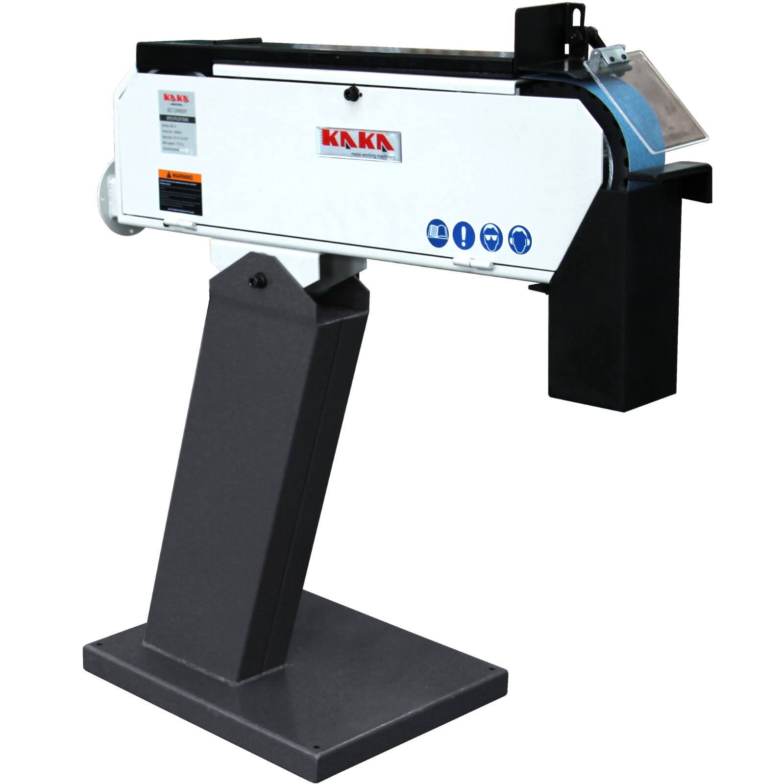 Kaka industrial BG-3 Belt Grinder, High Speed Belt Grinder 220V-1PH