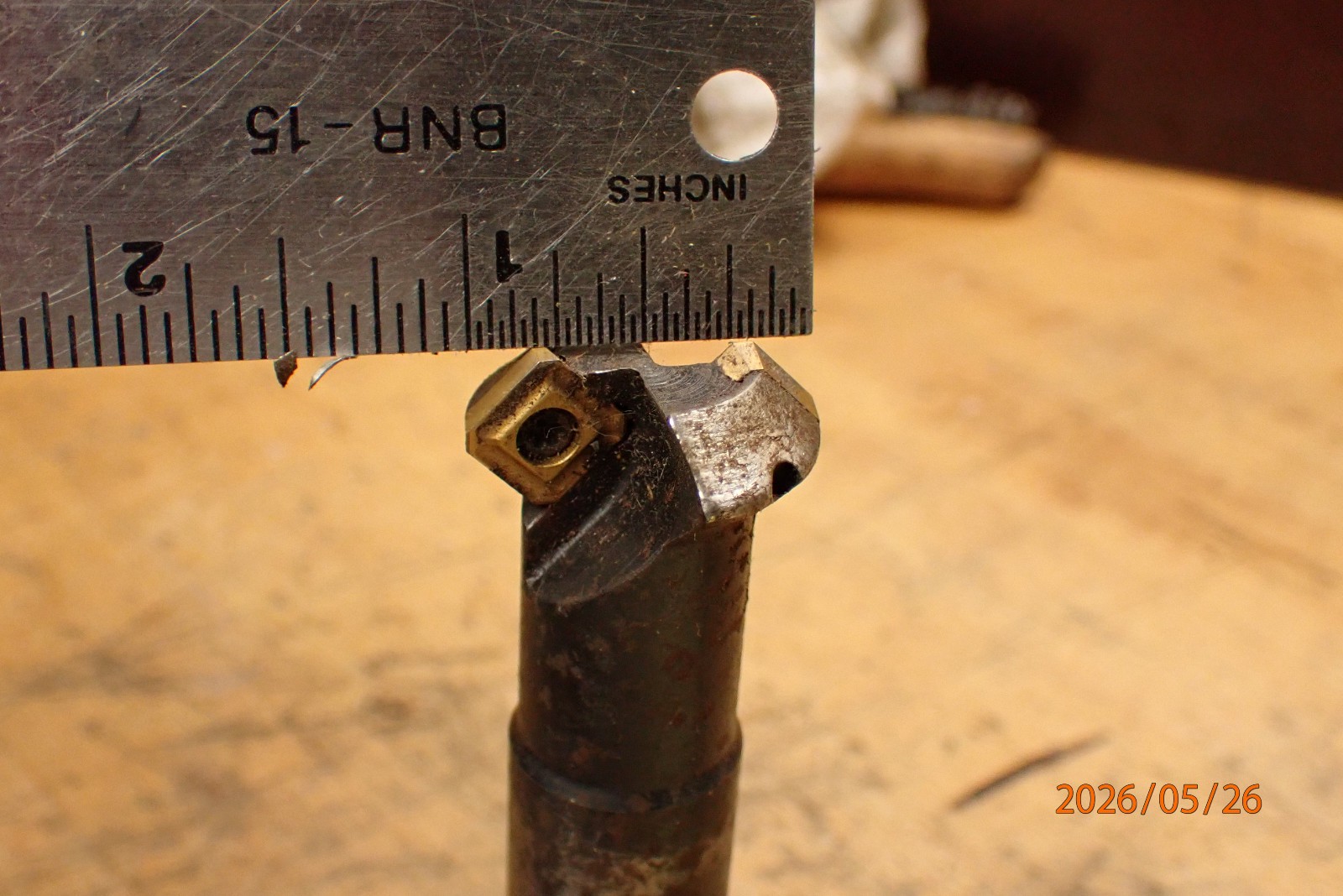 CARBOLOY MILLING MACHINE CUTTER WITH CARBIDE INSERTS MACHINIST TOOLING