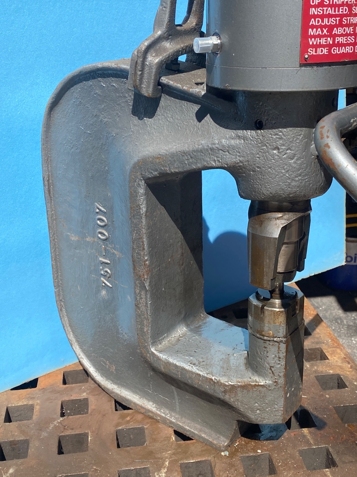 50 Ton Hydraulic C-Frame Punch WHITNEY MAGAFAB #75100K