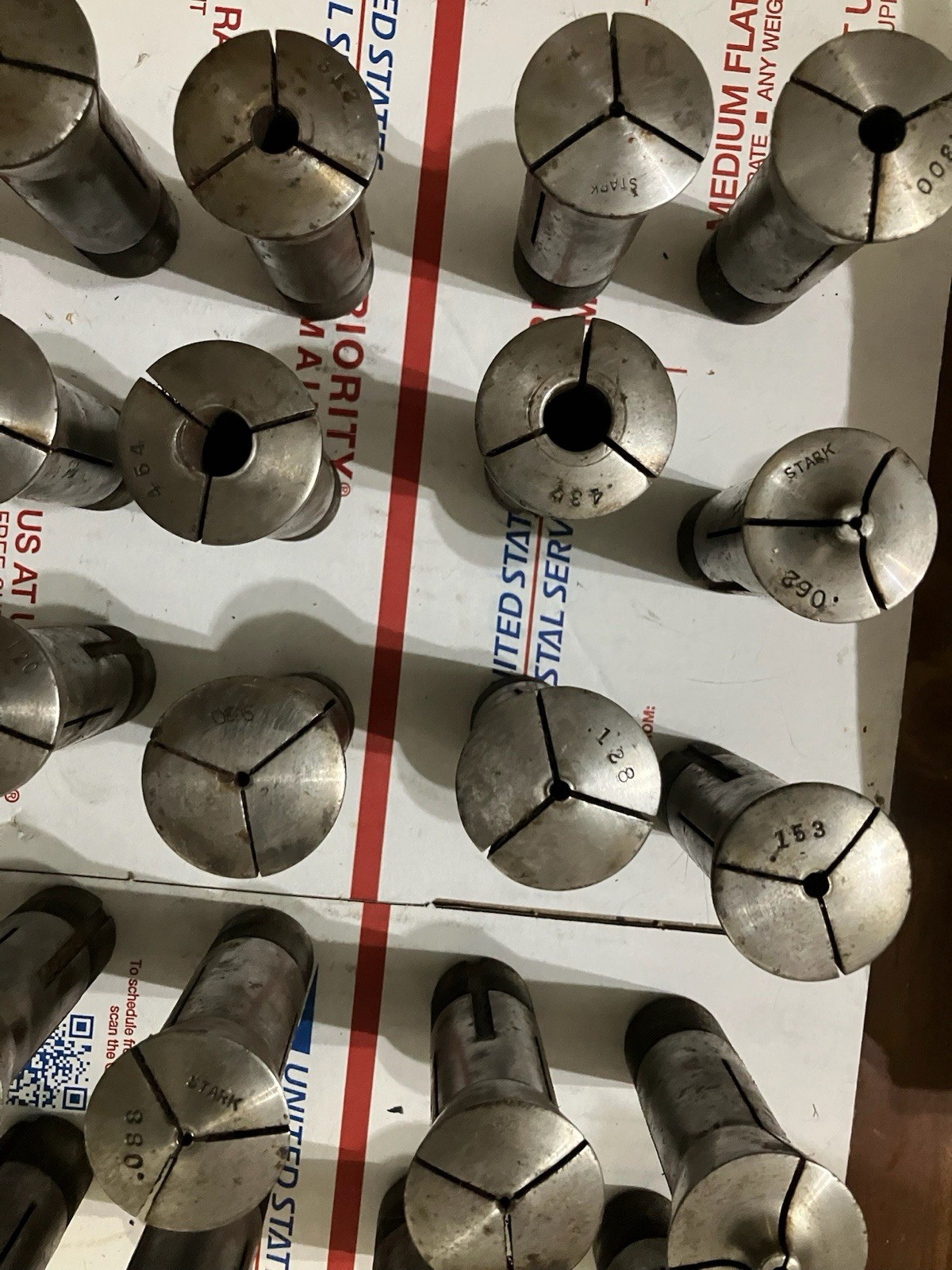 Stark Lathe #4 Collets
