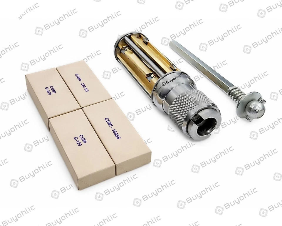 Hone Kit 50mm To 75mm Cylinder Engine Honing Machine plus Honing Stones 4 Set