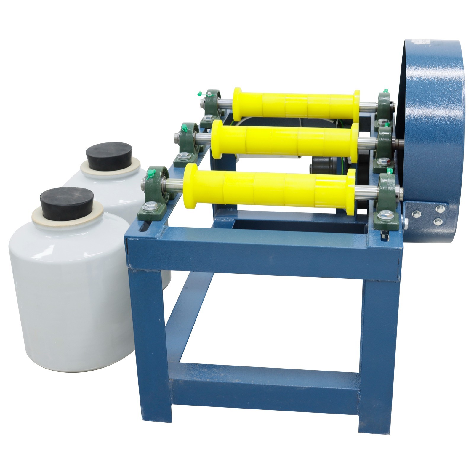 Horizontal Ball Mill Lab Grinder Mixer Dry/Wet Mineral Abrasive Machine 220V