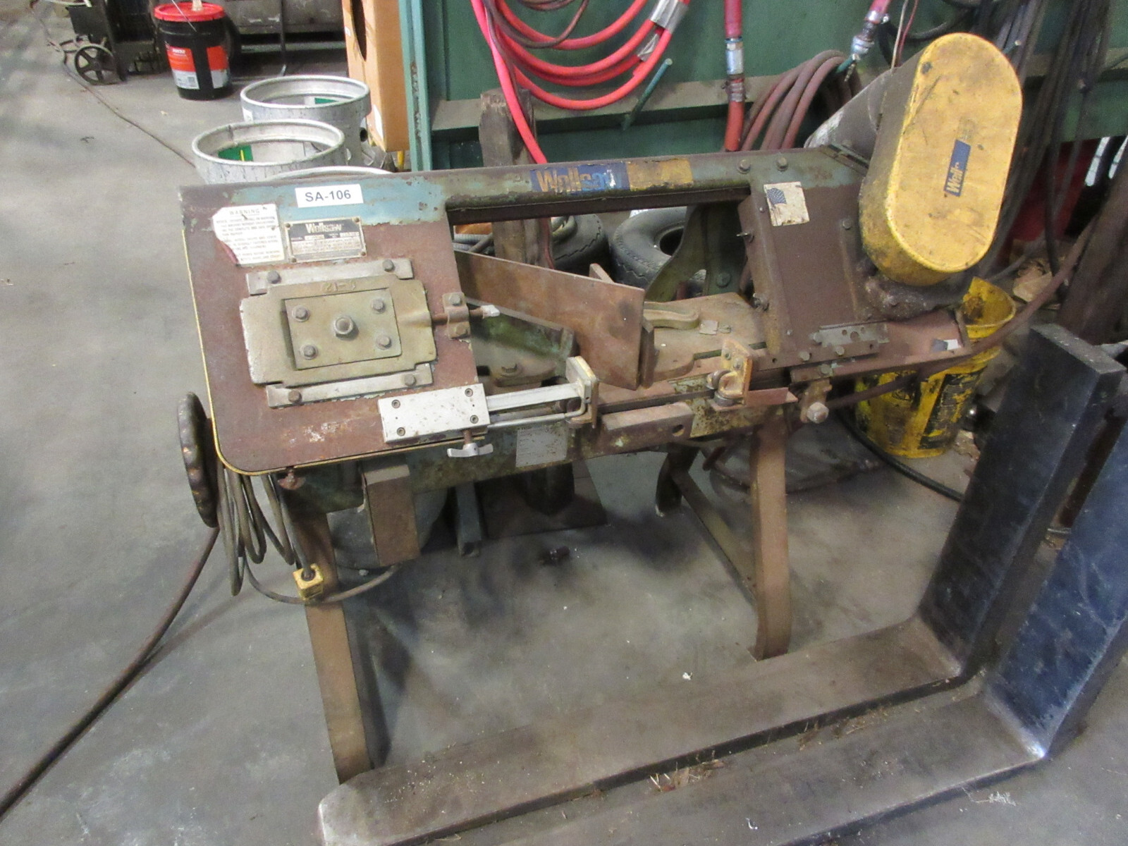 WELLSAW 58B HORIZONTAL / VERTICAL BAND SAW 9-1/2″ x 11″