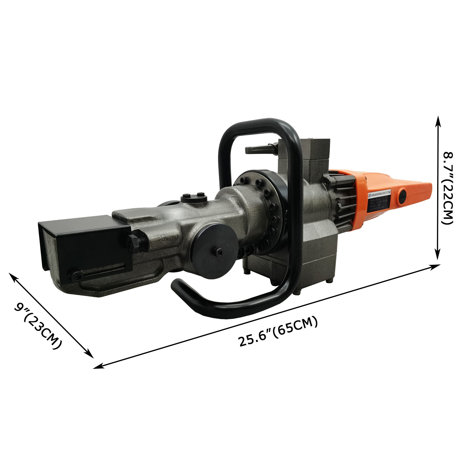 110V Electric Steel bar Bending & Cutting Machine Rebar Bender Cutter 0.16″-0.6″