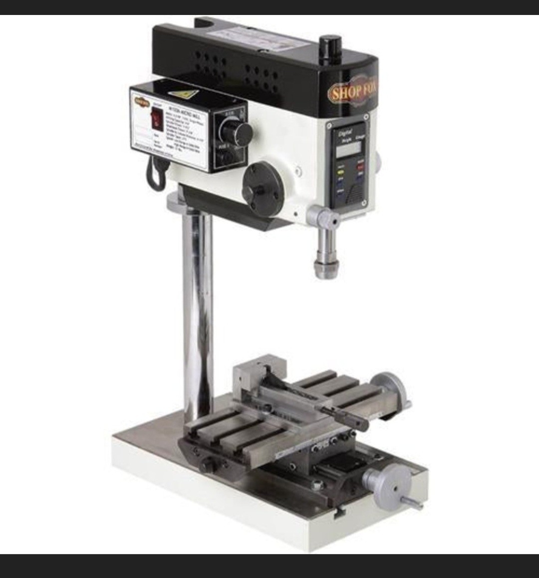 Shop Fox Micro Milling Machine 110V 1/4Hp 1 Phase