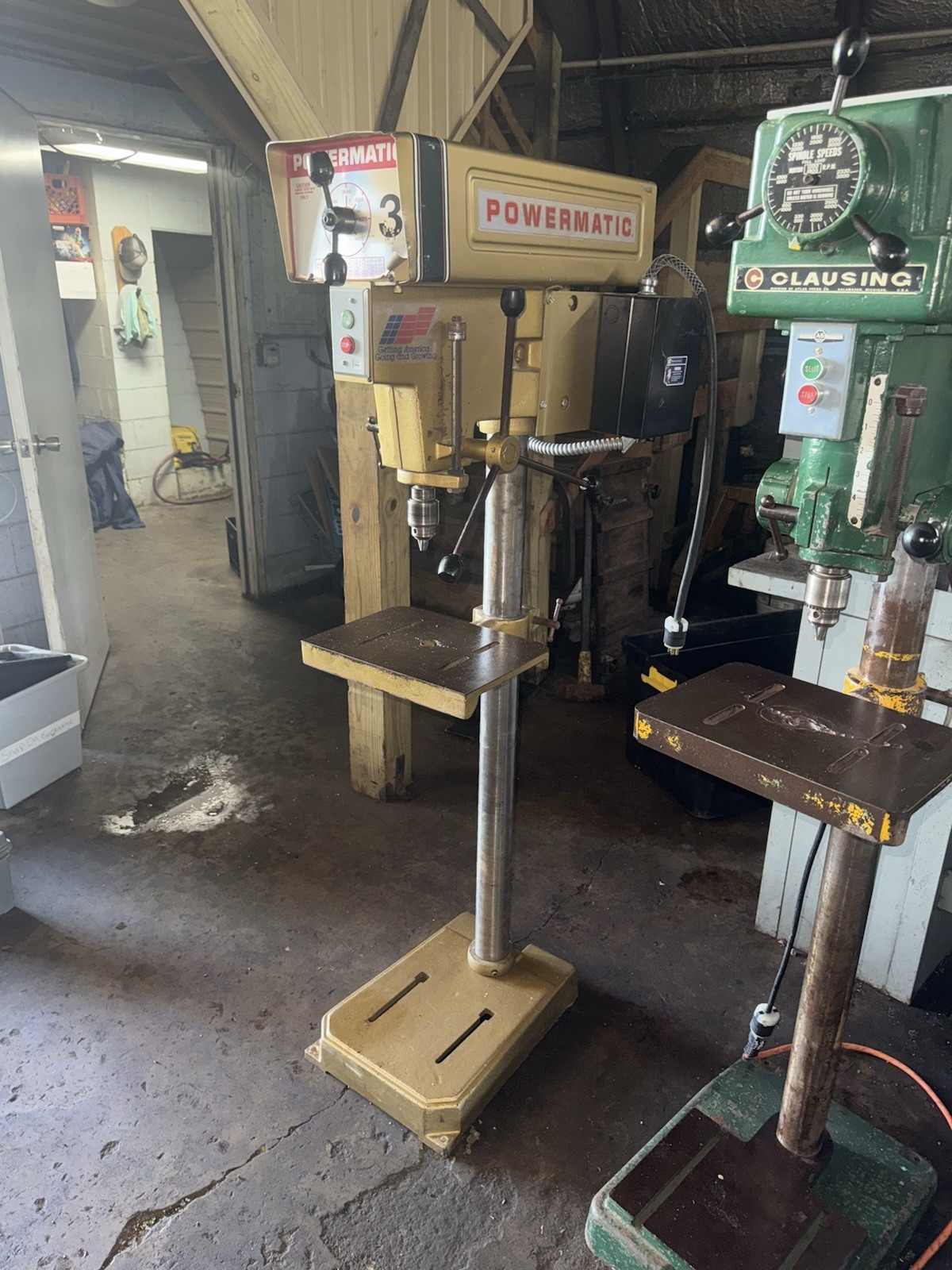 Powermatic Drill Press Single Phase Model