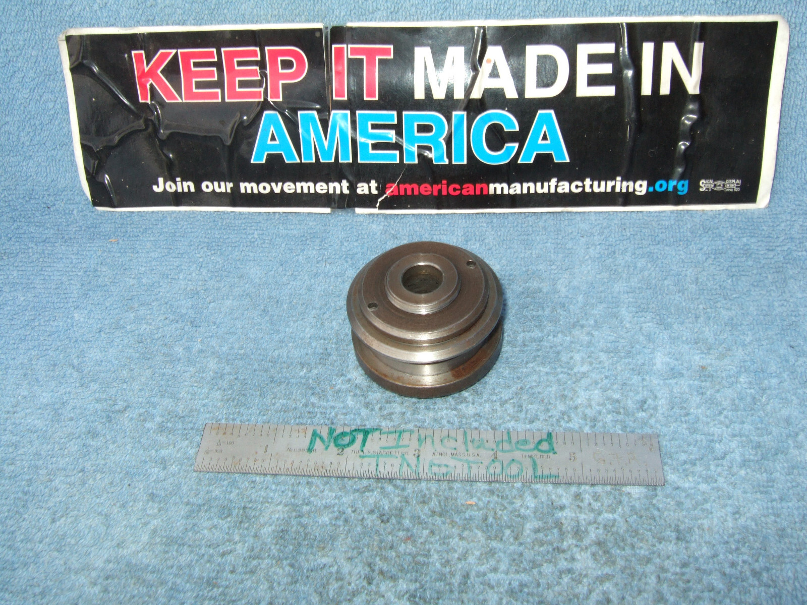GRINDING WHEEL ADAPTER BALANCING ARBOR MAY FIT TOOL&CUTTER GRINDER SMALLER TAPER