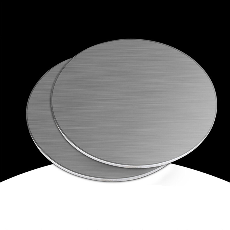 304 Stainless Steel Sheet Disc Brushed Round Steel Plate Diameter 100mm – 300mm